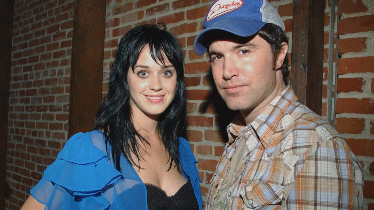 Katy Perry and a man